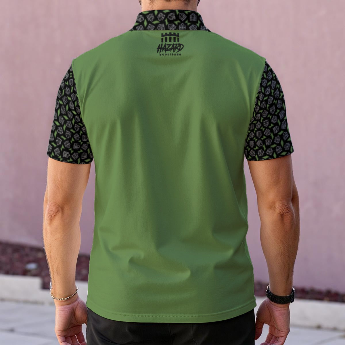 Tactical — Green Hooligan Performance Polo