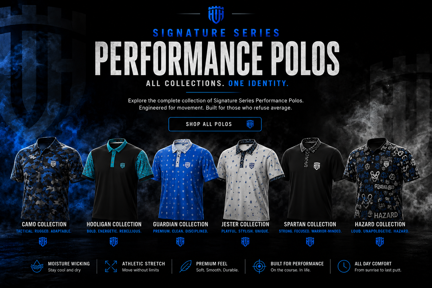 Signature Series Performance Polos
