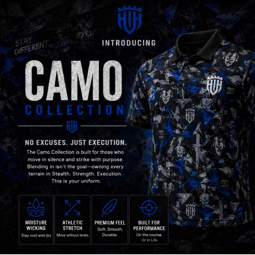 The Camo Collection | Signature Camo Performance Polos