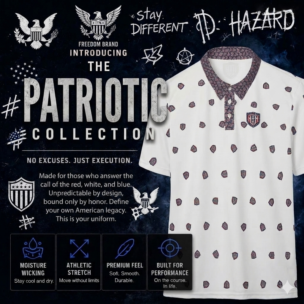 The Patriotic Collection | Signature Patriotic Performance Polos