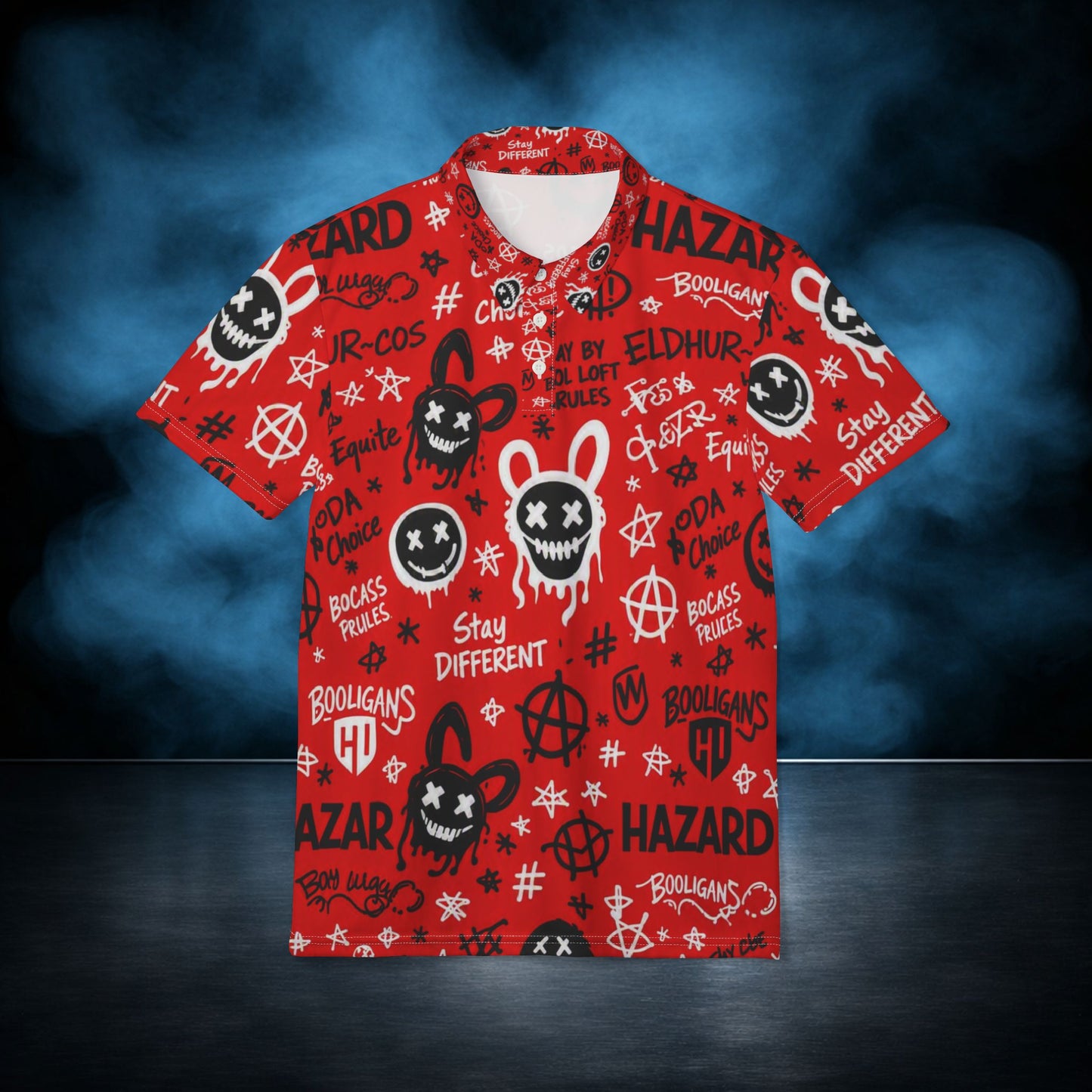Anarchy — Hazard Graffiti Performance Polo