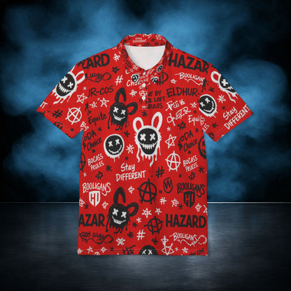 Anarchy — Hazard Graffiti Performance Polo