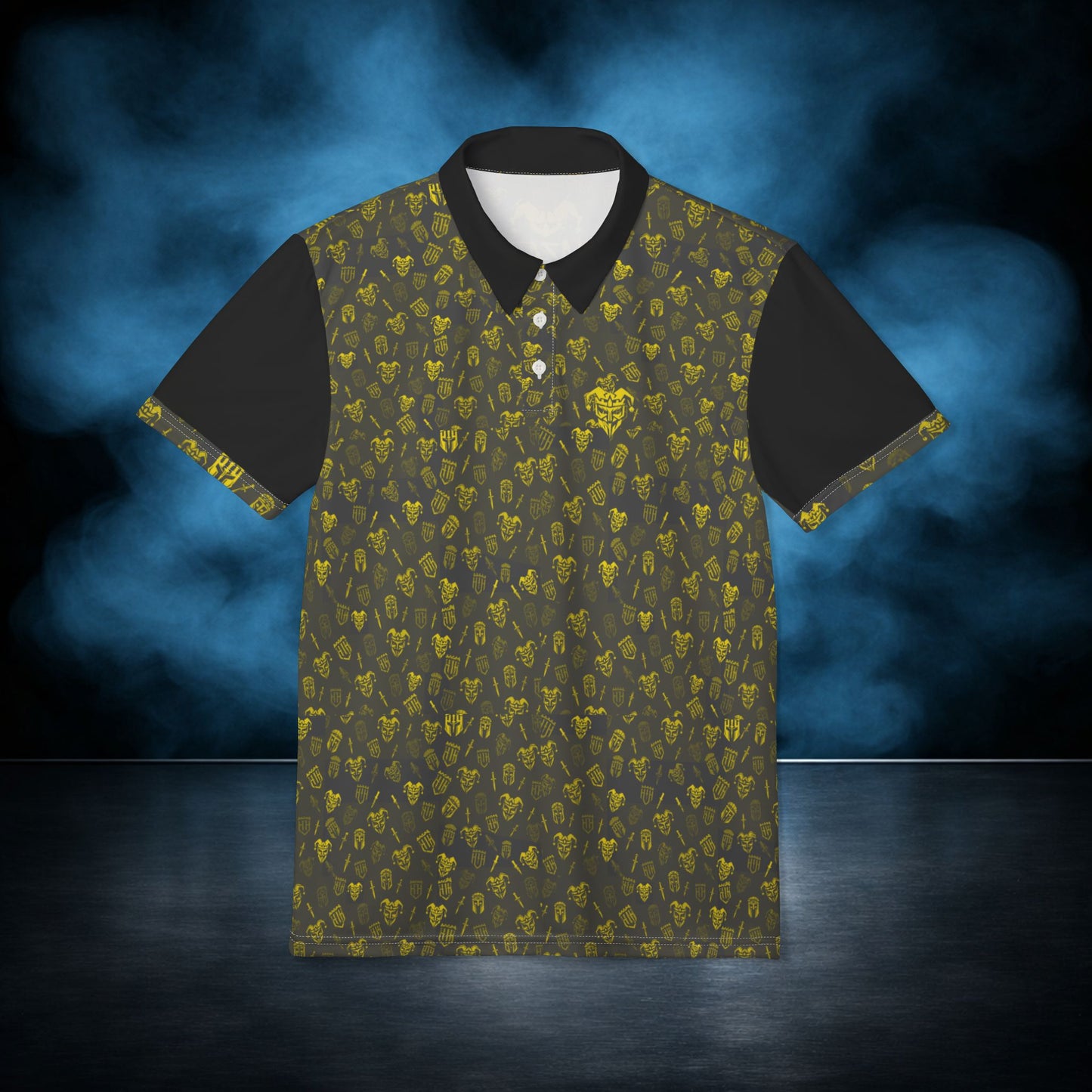 Outlaw — Yellow/Gray Jester Performance Polo
