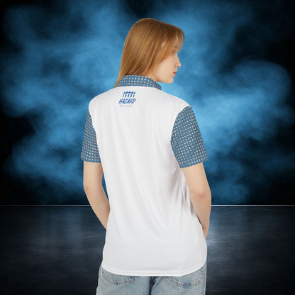 Disorder — White Hooligan Performance Polo