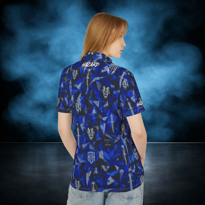 Flashpoint - Blue/Black Camo Performance Polo