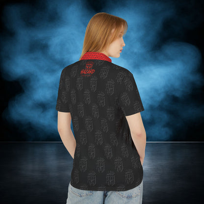 Bloodline — Black/Red Spartan Performance Polo