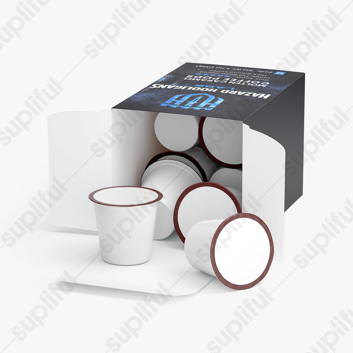 Molten Caramel Coffee Pods – Dark Roast (K‑Cup Compatible)