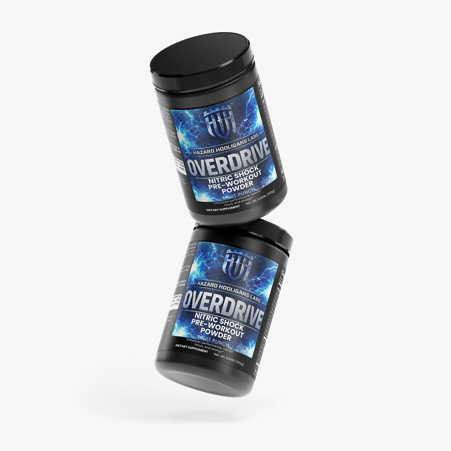 OVERDRIVE – Nitric Shock Pre‑Workout for Max Power & Zero Crash