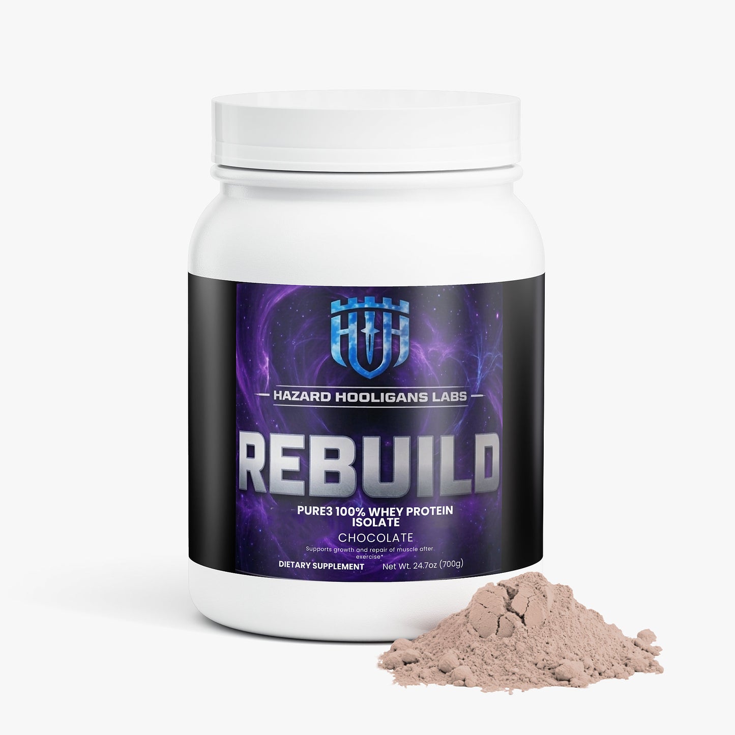 Rebuild – Whey Protein Isolate (Protein Powder) (Chocolate)