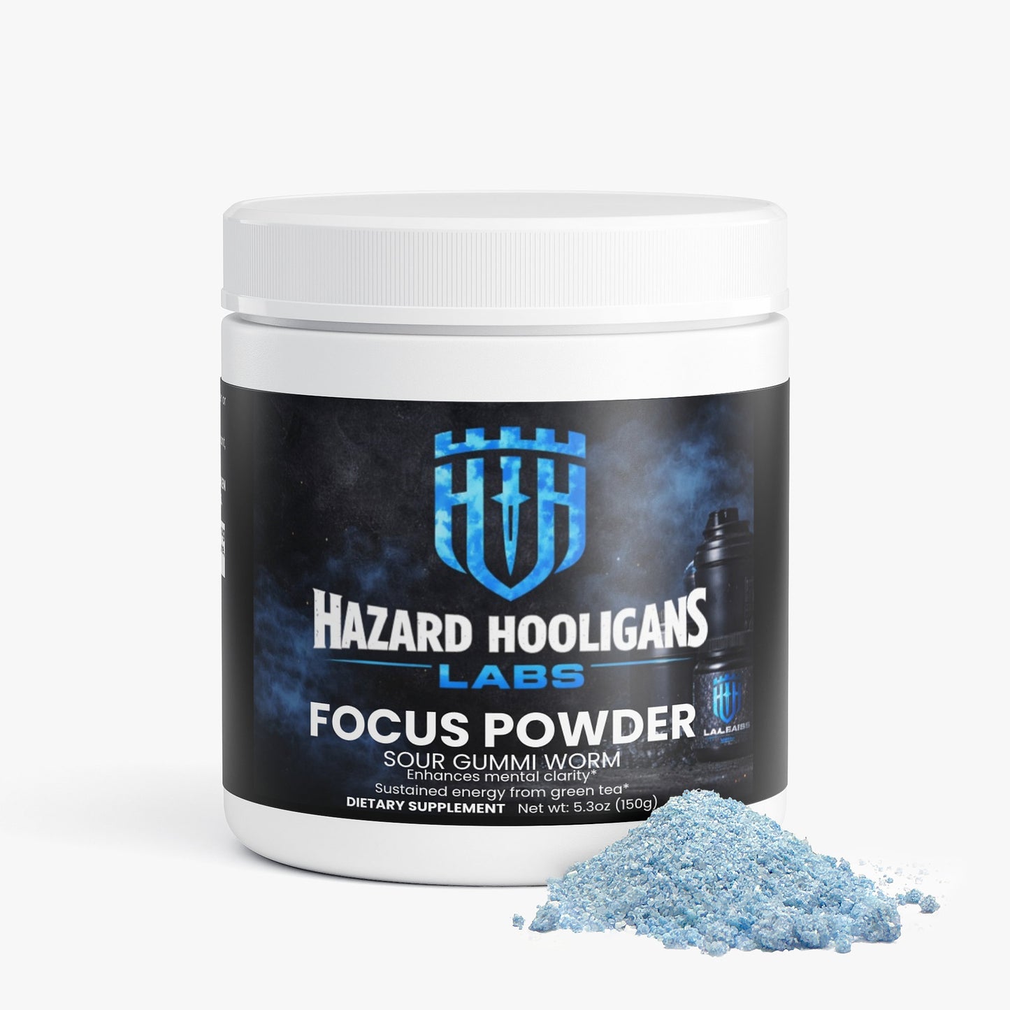Focus Powder – Sour Gummi Worm Alpha‑GPC + L‑Theanine Blend