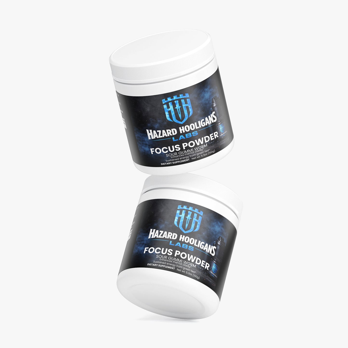 Focus Powder – Sour Gummi Worm Alpha‑GPC + L‑Theanine Blend
