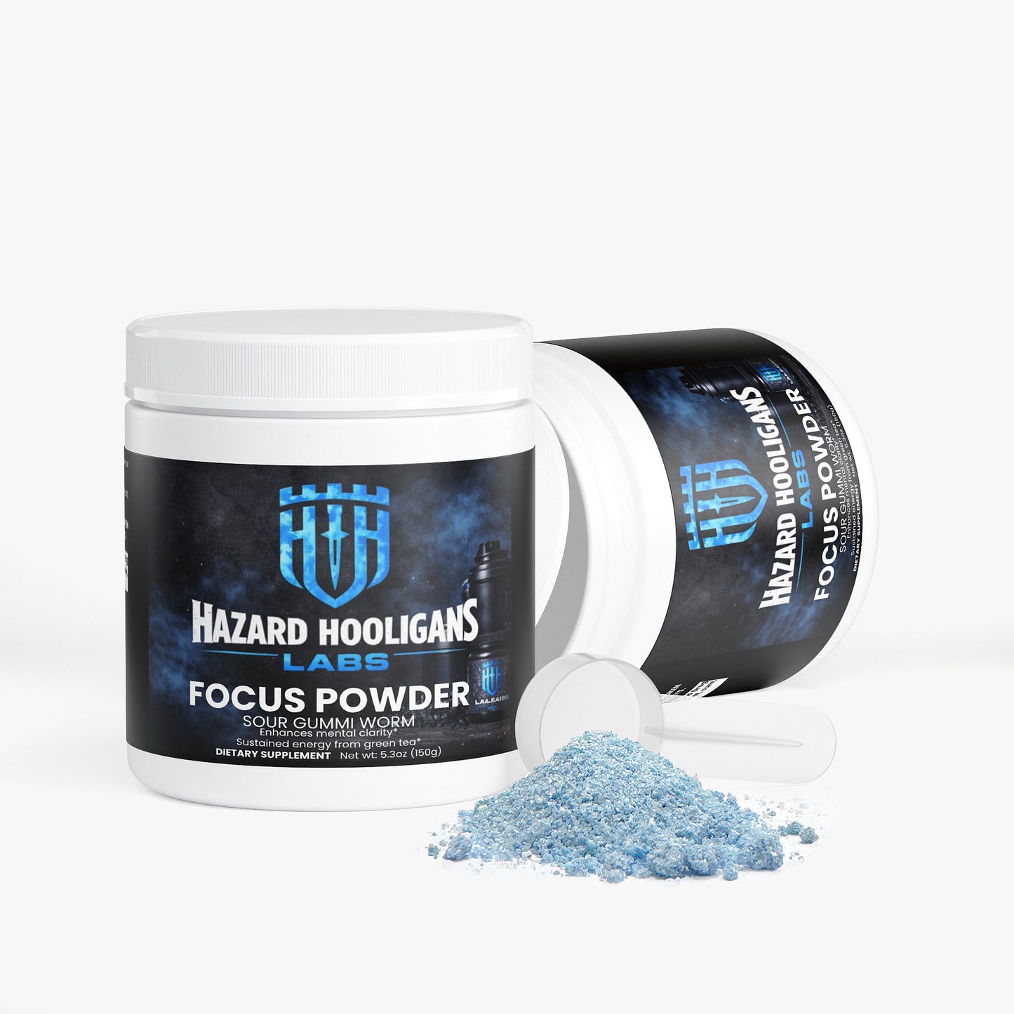 Focus Powder – Sour Gummi Worm Alpha‑GPC + L‑Theanine Blend