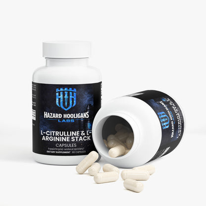 L‑Citrulline & L‑Arginine Stack – Pump, Performance & Endurance Formula
