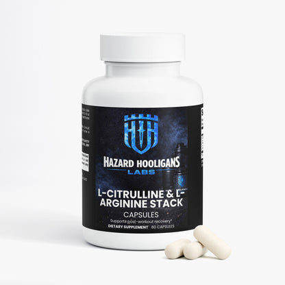 L‑Citrulline & L‑Arginine Stack – Pump, Performance & Endurance Formula