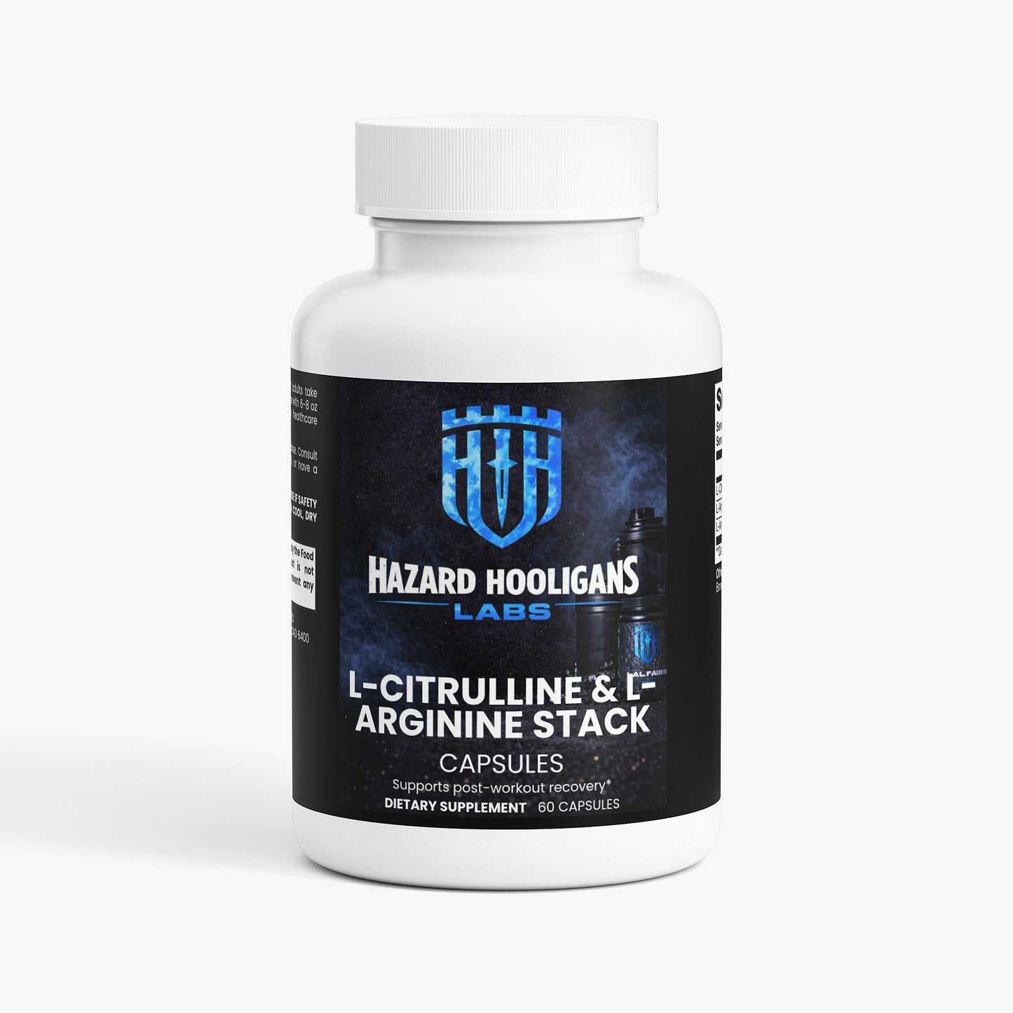 L‑Citrulline & L‑Arginine Stack – Pump, Performance & Endurance Formula