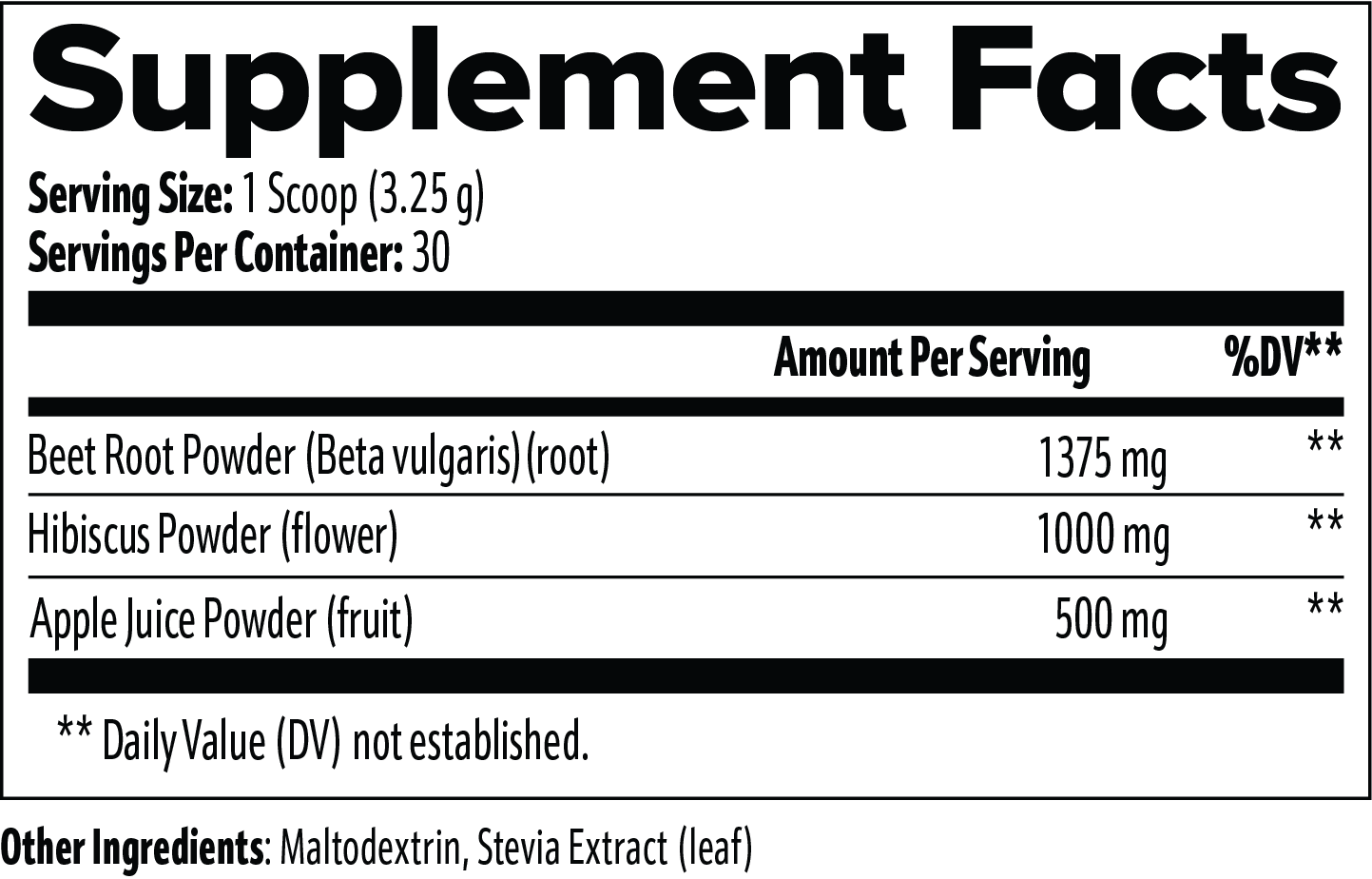 Beetroot Powder – Organic Nitric Oxide Support