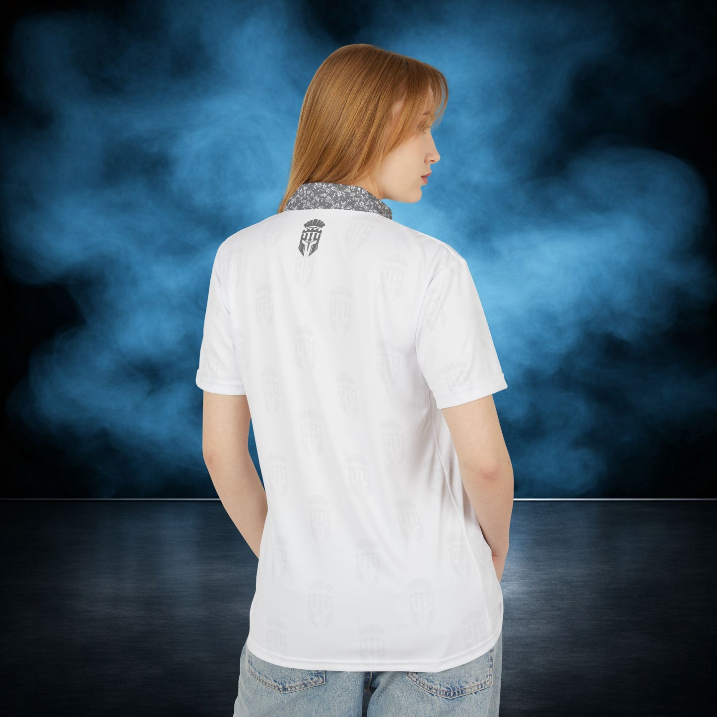 The Guardian Performance Polo | White and Gray