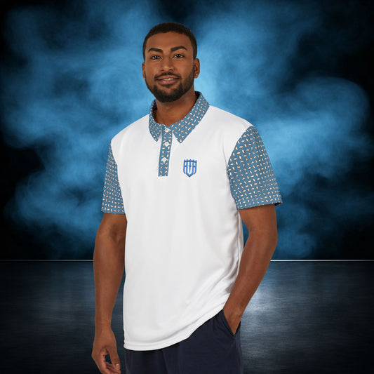 Disorder — White Hooligan Performance Polo