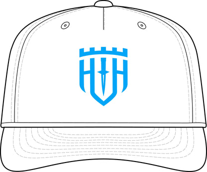 The Original Rope Cap | Hazard Hooligans White Snapback
