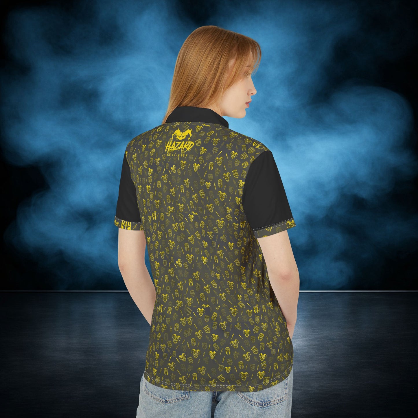 Outlaw — Yellow/Gray Jester Performance Polo