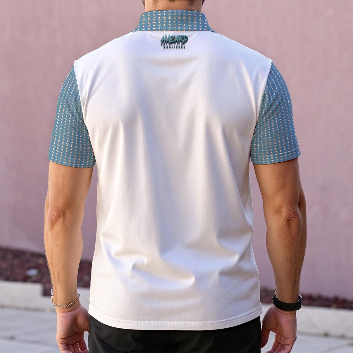 Disorder — White Hooligan Performance Polo