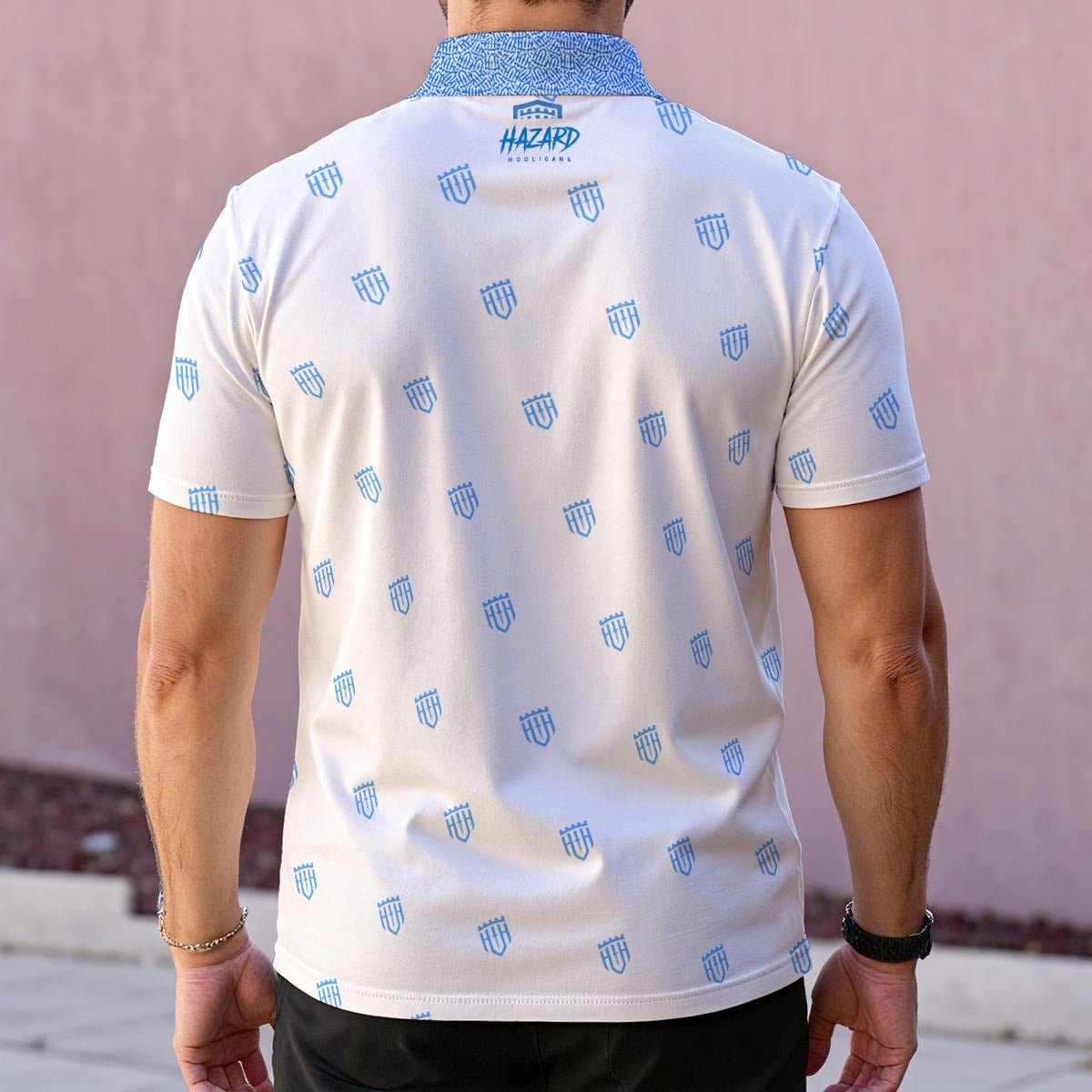 Sentinel — Arctic White Guardian Performance Polo
