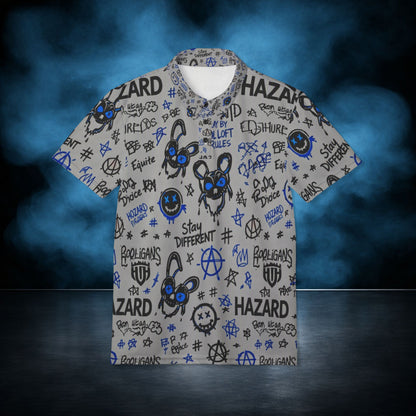 Fallout — Steel Hazard Graffiti Performance Polo