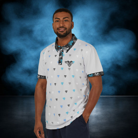 Unhinged — Gray/Black Jester Performance Polo