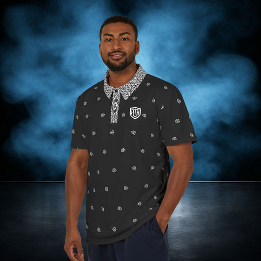 Stronghold — Stealth Black Guardian Performance Polo