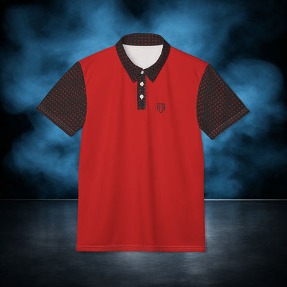 Riot — Red Hooligan Performance Polo
