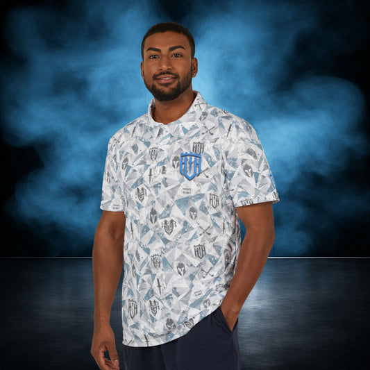 Zero Visibility — Arctic Camo Performance Polo