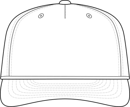 The Hooligan - Embroidered White Snapback
