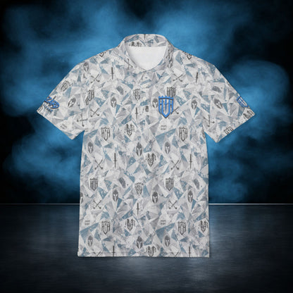 Zero Visibility — Arctic Camo Performance Polo