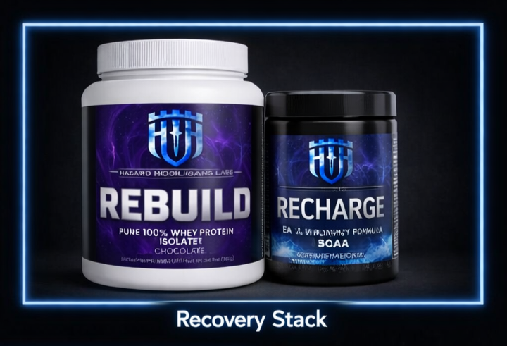 Recovery Stack – Protein + BCAA System for Faster Repair & Stronger Comebacks